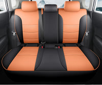 Housses de Siège Cuir Toyota RAV4 2020-2023 Sur Mesure 5 ou 9 Pièces Orange Vert Gris Noir