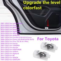 Projecteur Porte Toyota LED, Lumière de Bienvenue, Lot de 2, Land Cruiser, Prado, Camry, Corolla, Prius, Highlander