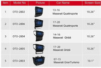 Autoradio Android 13 Maserati Quattroporte 2013-2020 Écran 12,3 Pouces CarPlay GPS 4G