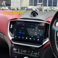 Autoradio Android Maserati Ghibli 2014-2020 Écran QLED 10 pouces CarPlay 4G Version Best GPS