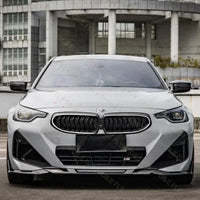 Calandre LED Lumineuse BMW Série 2 G42 Coupé 2021-2026 Double Haricot Noir Brillant