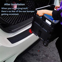 Protection de Pare-Chocs Arrière Seuil de Coffre Volkswagen Tiguan Caoutchouc 104 cm ou 90 cm