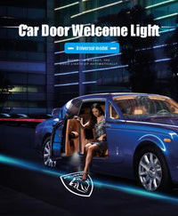 Projecteur Logo Porte Peugeot Blason ou Lion LED 2 Pièces