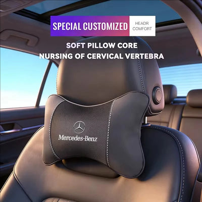 Coussin Lombaire et Appuie-Tête Cuir Mercedes AMG W205