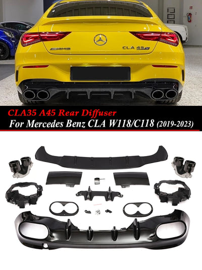 Diffuseur Arrière Mercedes CLA W118 C118 2019+