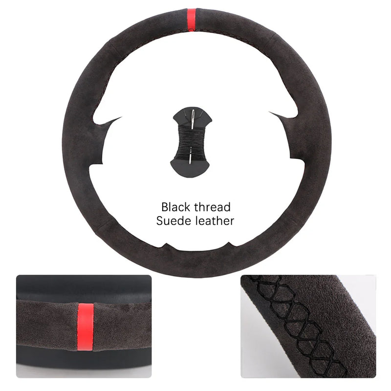 Couvre Volant Ford Transit Connect Tourneo Custom 2014-2020 à Coudre