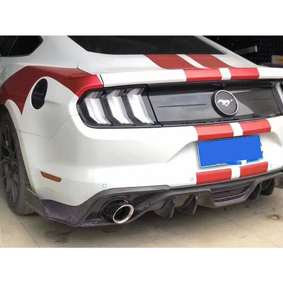 Diffuseur Arrière Fibre de Carbone Ford Mustang 2017-2023