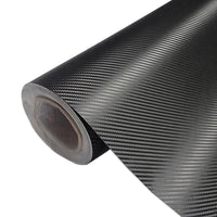 Film Vinyle Adhésif 3D Imitation Carbone 50 x 200 cm Voiture
