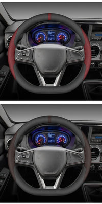 Couvre Volant Toyota Camry, RAV4, Highlander, Avalon, Sienna, Venza en Cuir Nappa Perforé, 8 Coloris