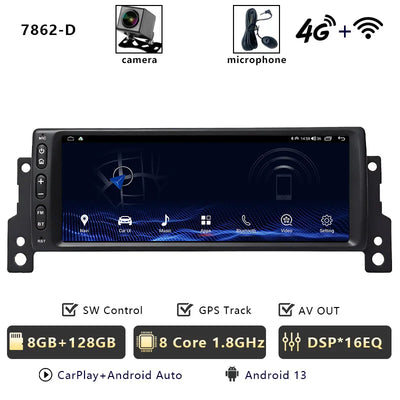 Autoradio CarPlay Sans Fil MINI Cooper S R50 R52 R53