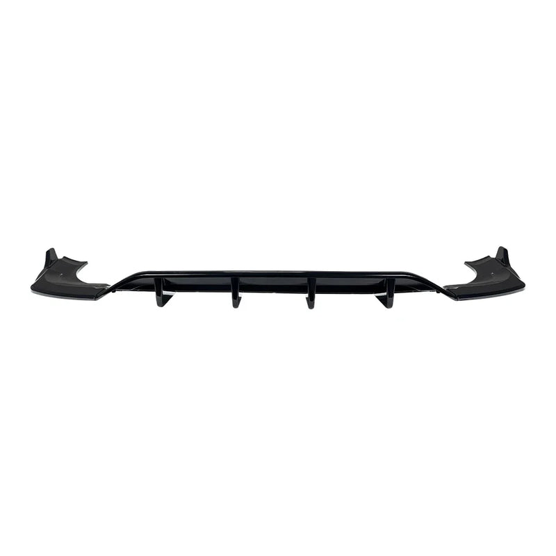 Diffuseur de Pare-Chocs Arrière Volkswagen Tiguan MK3 R-Line 2024-2025 Noir Brillant ou Aspect Carbone