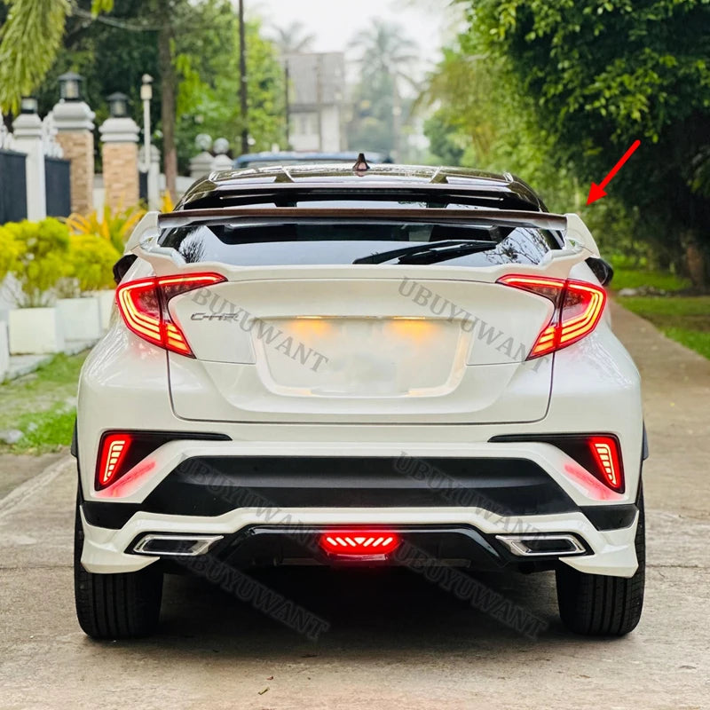 Becquet Toyota C-HR 2016-2022 Aileron de Coffre Style GT sur Pieds, 6 Finitions