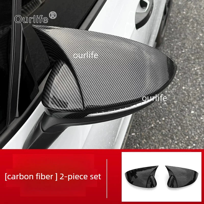 Coques de Rétroviseur en Corne Volkswagen ID.3 2025-2027 Noir Piano ou Aspect Carbone