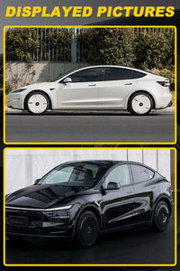 Enjoliveurs Complets Tesla Model 3 Y Highland Juniper 18 19 20 Pouces Lot de 4 Caches de Roues Noir ou Blanc