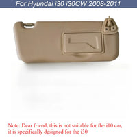 Pare-Soleil Interieur Hyundai i30 2008-2011 avec Miroir