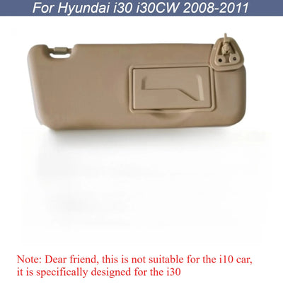 Pare-Soleil Interieur Hyundai i30 2008-2011 avec Miroir