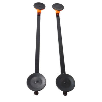 Barres de Toit Universelles Ventouse Acier 92 cm
