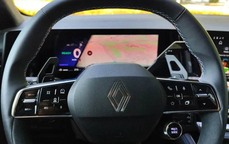 Palettes au Volant Renault Clio 6 2026 Aluminium
