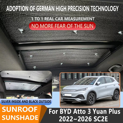 Pare-Soleil de Toit Panoramique BYD Atto 3 Yuan Plus 2022-2026