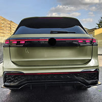 Diffuseur de Pare-Chocs Arrière Volkswagen Tiguan MK3 R-Line 2024-2025 Noir Brillant ou Aspect Carbone