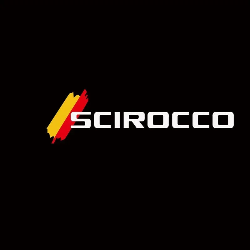 Projecteur Logo Porte Volkswagen Scirocco LED 9 Motifs 2 Pièces