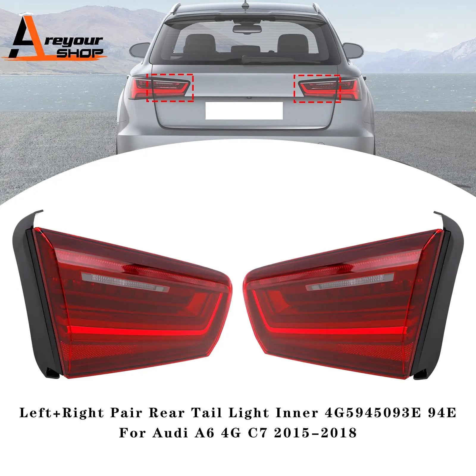 Feu Arrière Intérieur LED Audi A6 4G C7 S-Line
