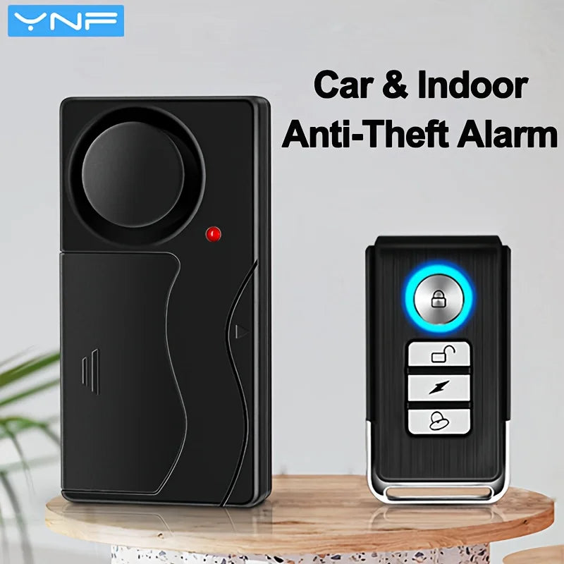 Kabelloser Autoalarm YNF 110 dB mit Vibrationssensor
