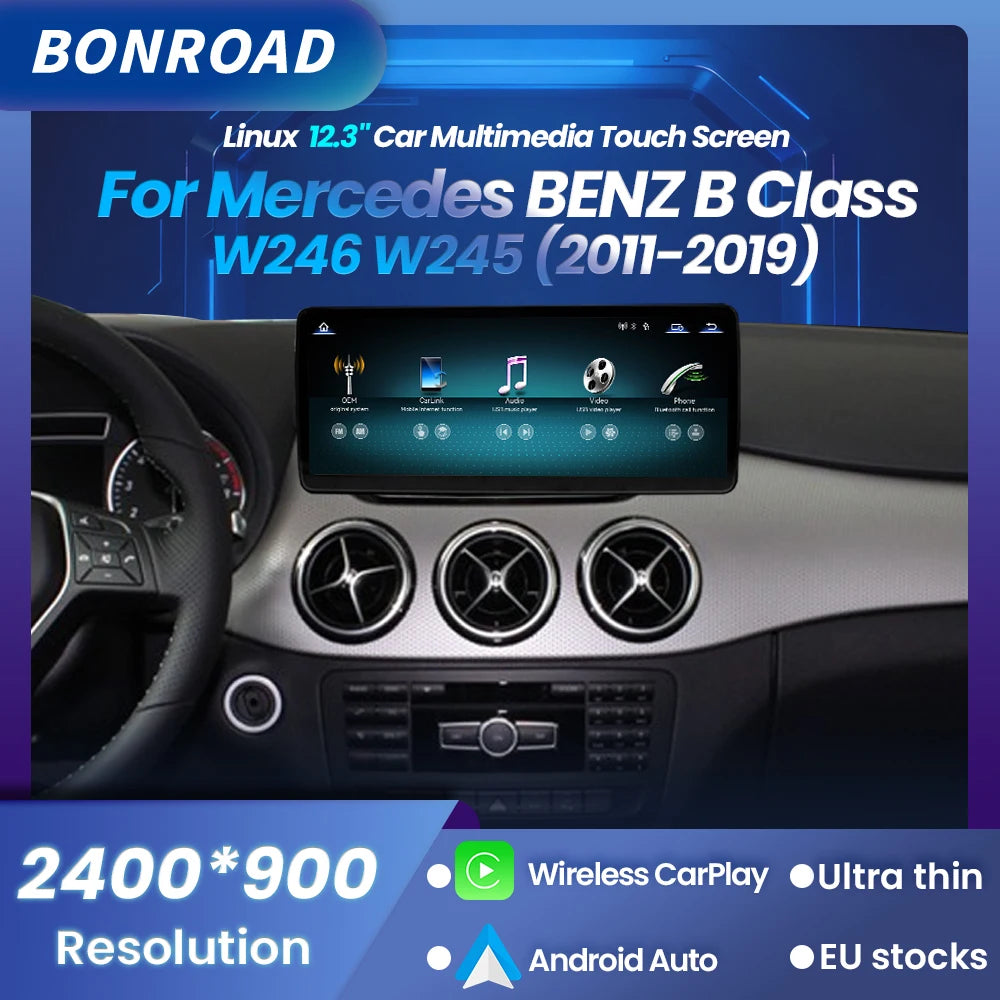 Autoradio CarPlay Mercedes Classe B W245 W246
