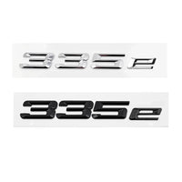 Emblème de Coffre BMW Lettres 316e, 318e, 320e, 330e, 530e, 740e, Noir Brillant ou Argent