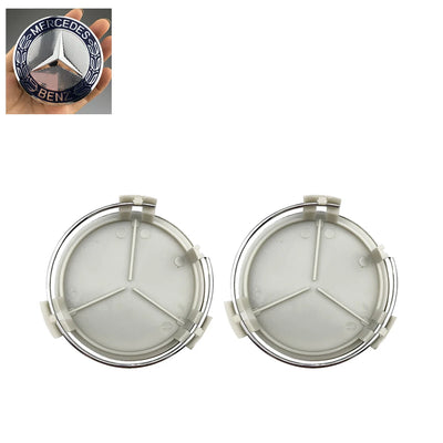 Cache-Moyeux Mercedes W203 W204 W211 AMG 75mm