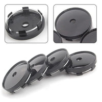 Cache-Moyeux Universels Vierges 60mm Sans Logo Kit 4 — vue arrière