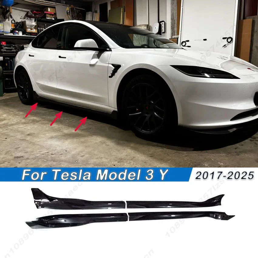 Jupes Latérales Tesla Model 3 Model Y 2017-2024