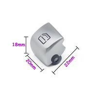 Cache-Boutons Lève-Vitre Mercedes W205 W213 W222 GLC — détail de finition