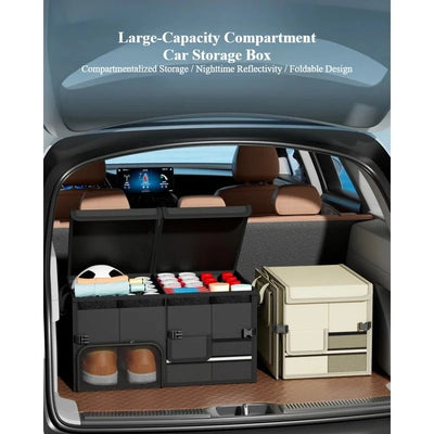 Organisateur de Coffre Voiture Pliable 60L Oxford