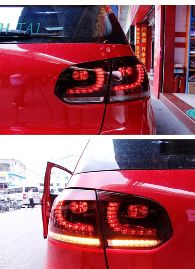Feux Arrière LED Volkswagen Golf 6 MK6 2008-2013 Paire