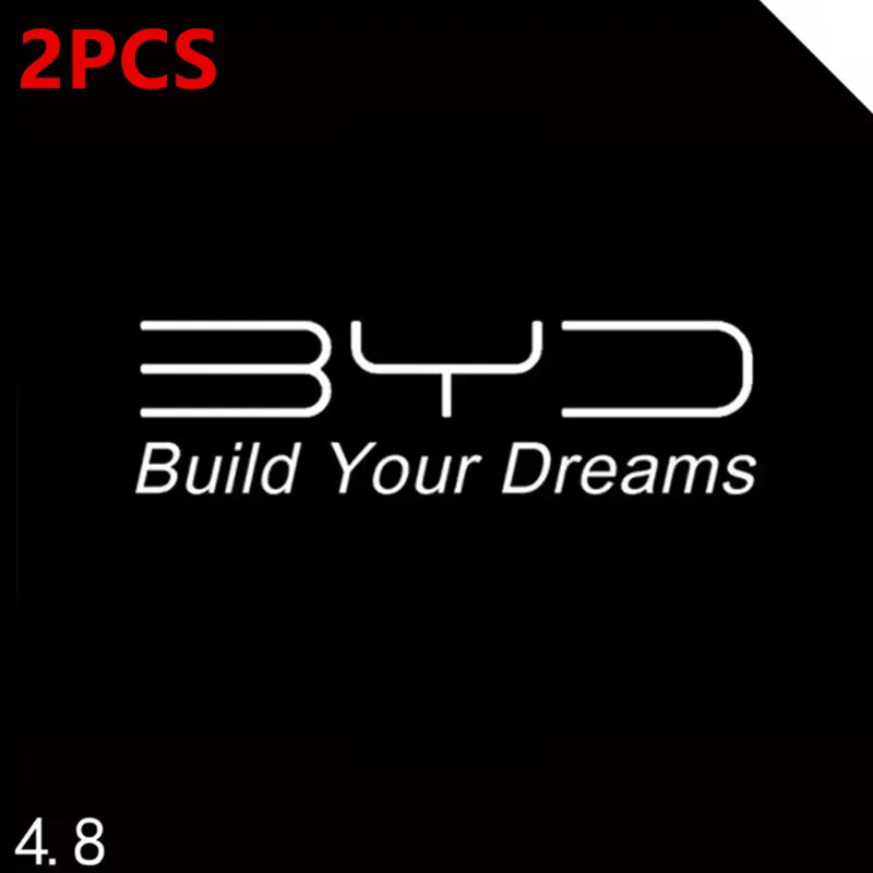 Projecteur Porte BYD Sealion 7, Sealion 6, Sealion 5, Song Plus, Seal U, Lumière de Bienvenue HD, Lot de 2