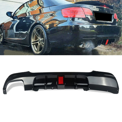Diffuseur Arrière Noir BMW Série 3 E92 E93 2006-2013