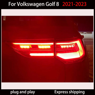 Feux Arrière LED Volkswagen Golf 8 2021-2023 Stop DRL