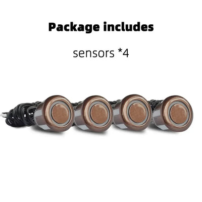 Capteurs de Radar de Recul Ultrasoniques 22 mm 4 Pièces