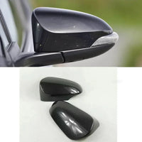 Coque de Rétroviseur Toyota C-HR 2016-2023 Aspect Carbone ou Chromée, Coques de Recouvrement ABS, Deux Formes de Boîtier