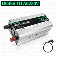 12V 220V Autotransformator Wechselrichter 1000 bis 2200 W