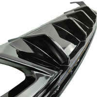 Diffuseur Arrière Noir Brillant Skoda Octavia RS MK4 Hatchback 2020-2024