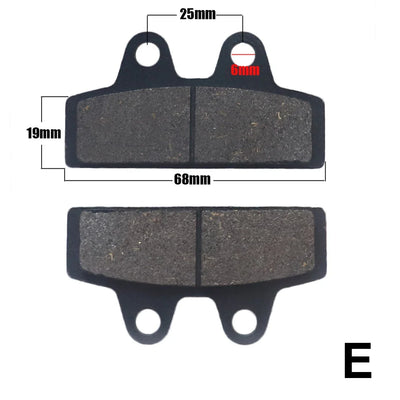 Plaquettes de Frein Moto Quad ATV Scooter 50-250cc