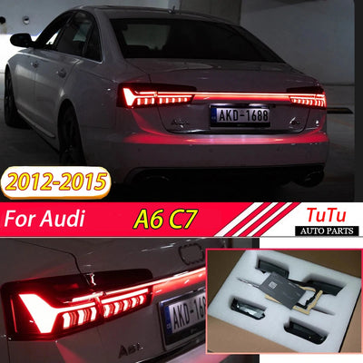 Feux Arrière LED Audi A6 C7 (2012-2015) Plug & Play Dynamique