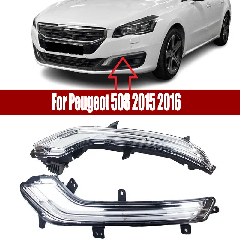 Feux Antibrouillard LED Peugeot 508 2015-2016 9809087680