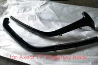 Baguettes de Phares Avant Mazda 3 Axela Mazda 6 Atenza CX-5 CX-4 Noir Brillant ou Aspect Carbone
