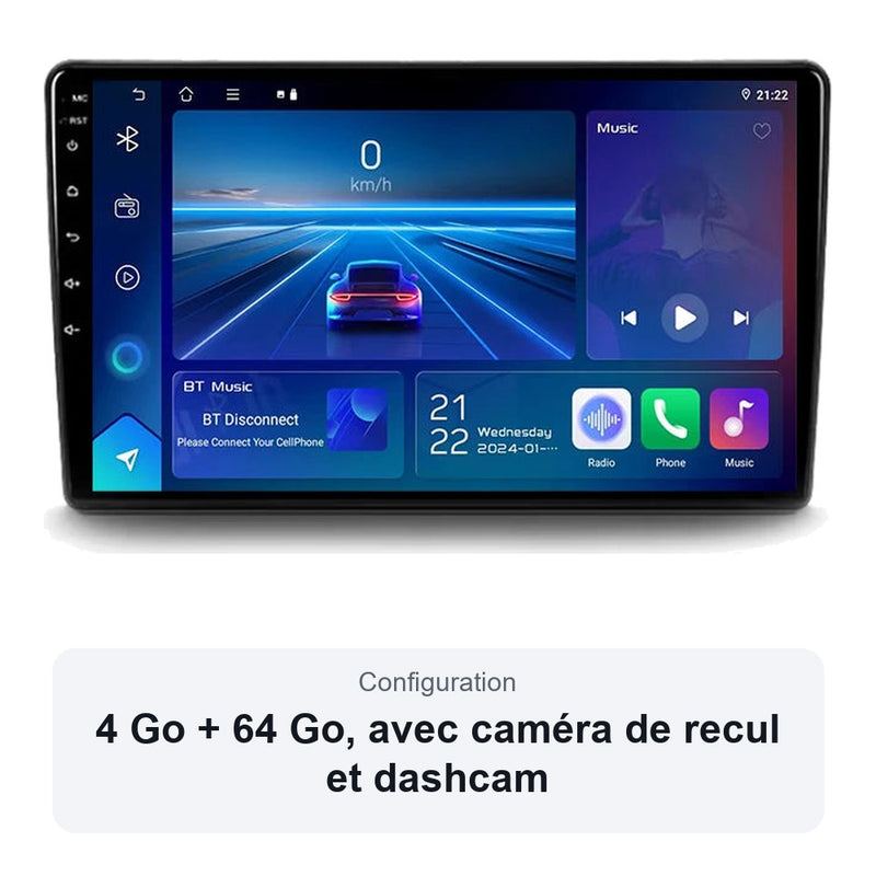 Autoradio CarPlay Citroën C4 Grand Picasso 2006-2013 Android Écran Tactile