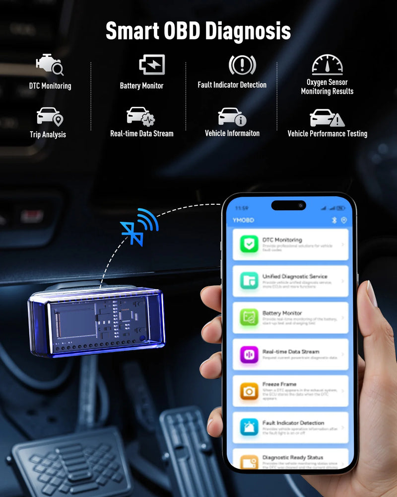 Booster de Démarrage UTRAI JS-30 7000A Diagnostic OBD