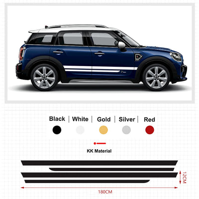Autocollant Bande Latérale MINI Cooper Clubman F54 F55 F60