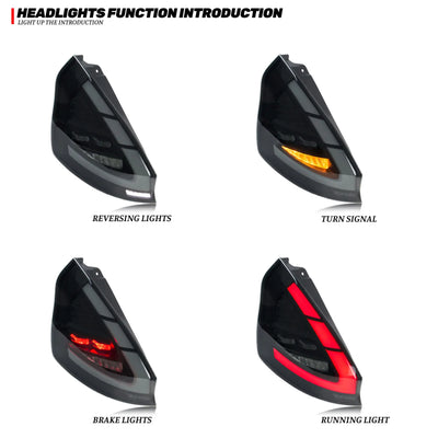 Feux LED Ford Fiesta MK7 MK7.5 2008-2020 Séquentiel
